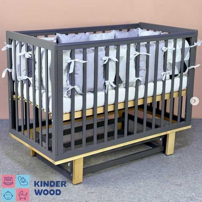 Детская кровать POLINI KIDS «SIMPLE 340 с маятником. Новые