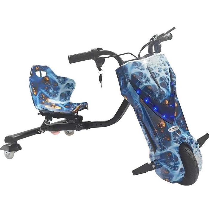 Tricicleta electrica Drift KD05BL, 8inch,  motor 300 W, 3600mah