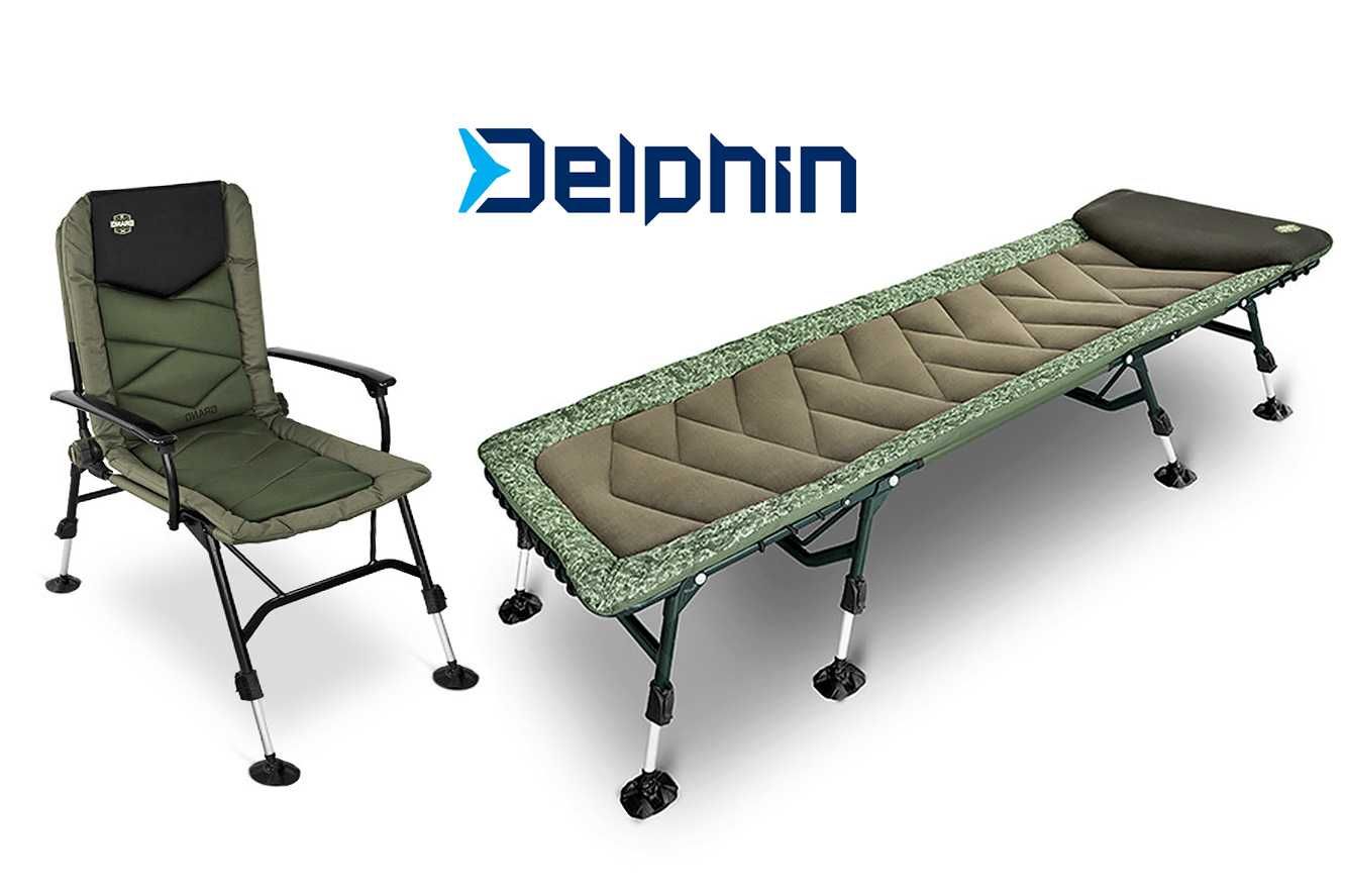 Set Pat Pescuit 8 Picioare Delphin EIGHTLUX C2G + Scaun Delphin GrandX