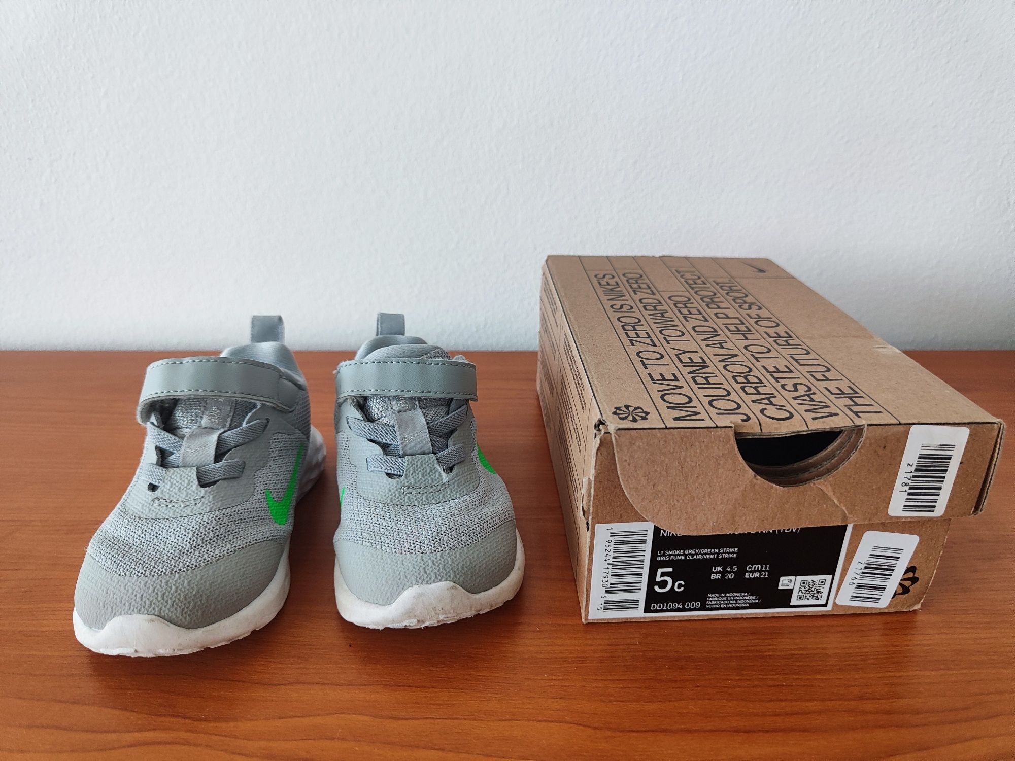 Nike Revolution 6, 21 размер