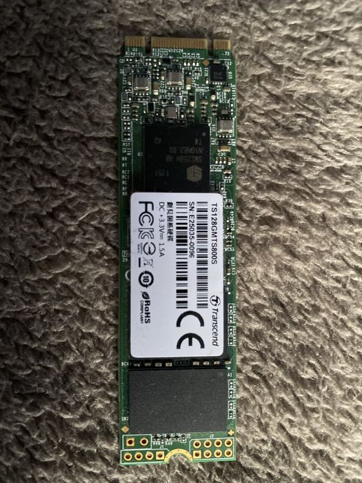 SSD накопитель 128 гигабайт “Transcend”