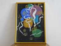 Tablou dupa Wassily Kandinsky, 'Mouvement I' - Pictura RARA