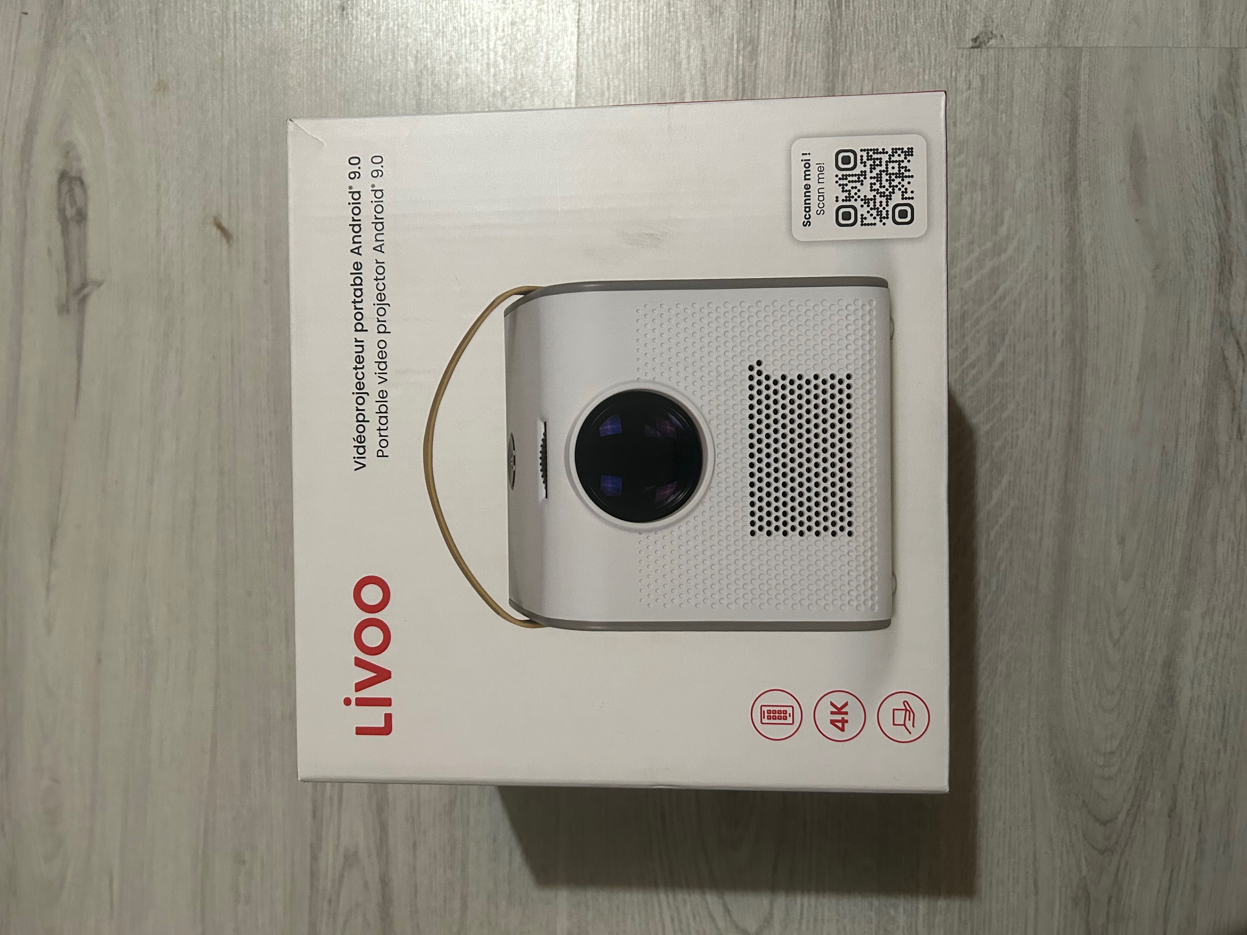 Livoo Portable Video projector Android 9.0