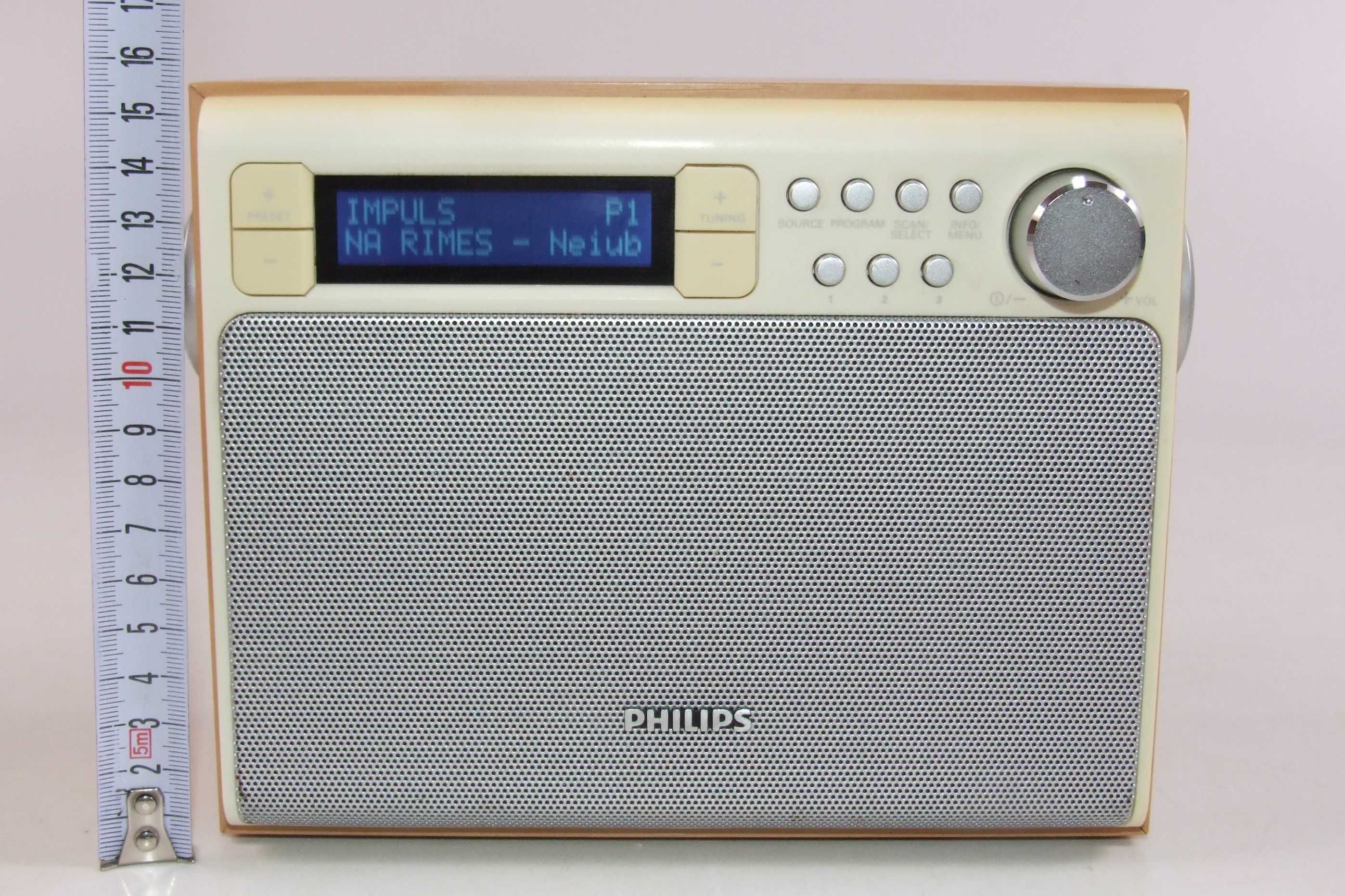 Radio PHILIPS - DAB si FM, practic, modern, sunet impecabil