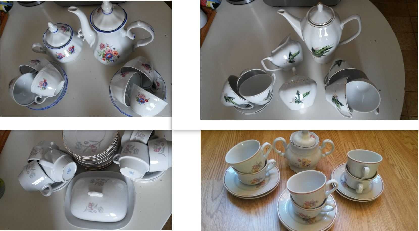 Bucatarie: Set cafea, Cani, Halbe, Supiera. Sosiera & Solnite