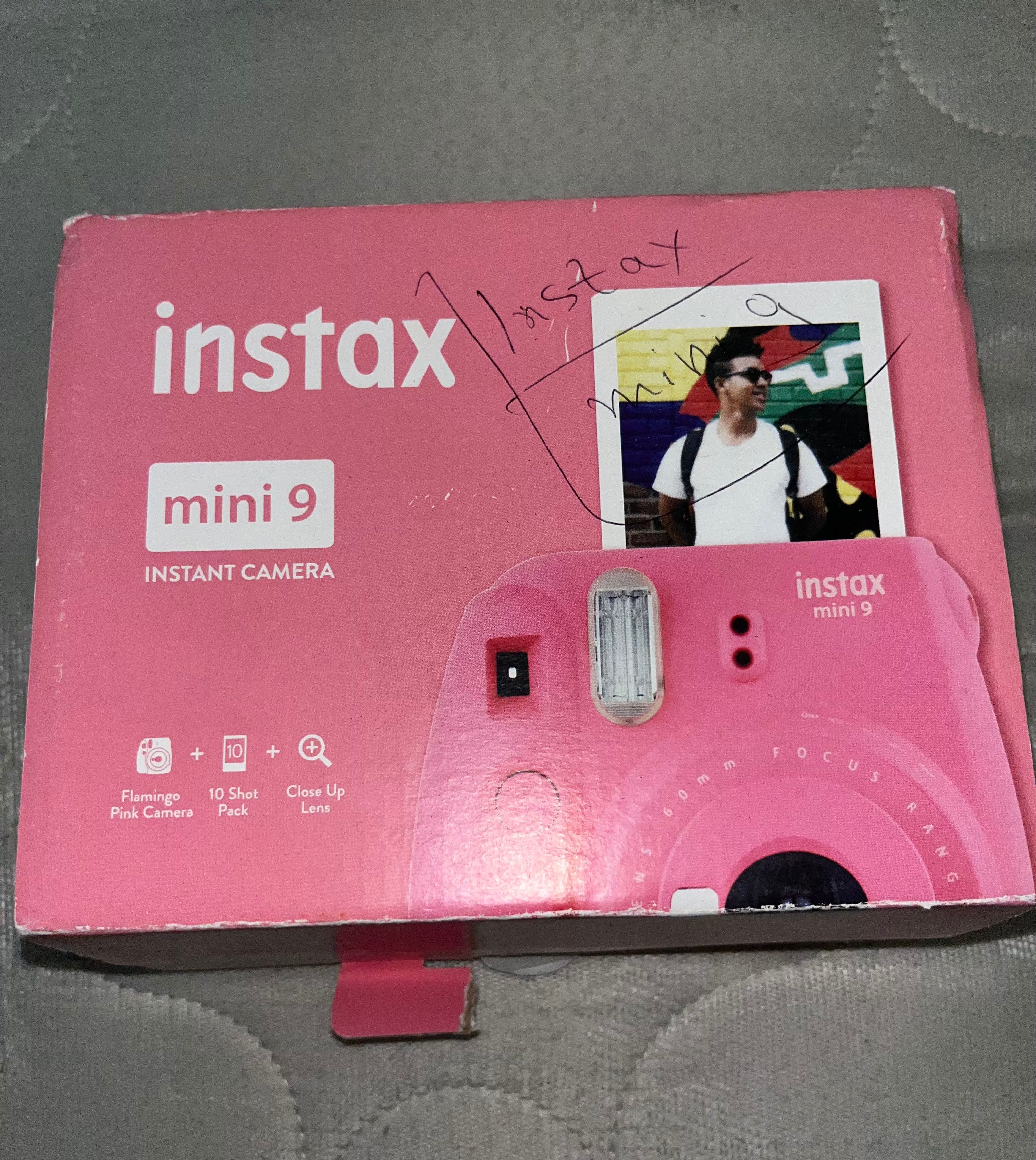 Instax mini 9, розов