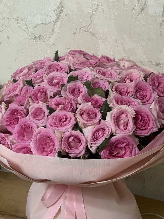 Розовое.   роза!