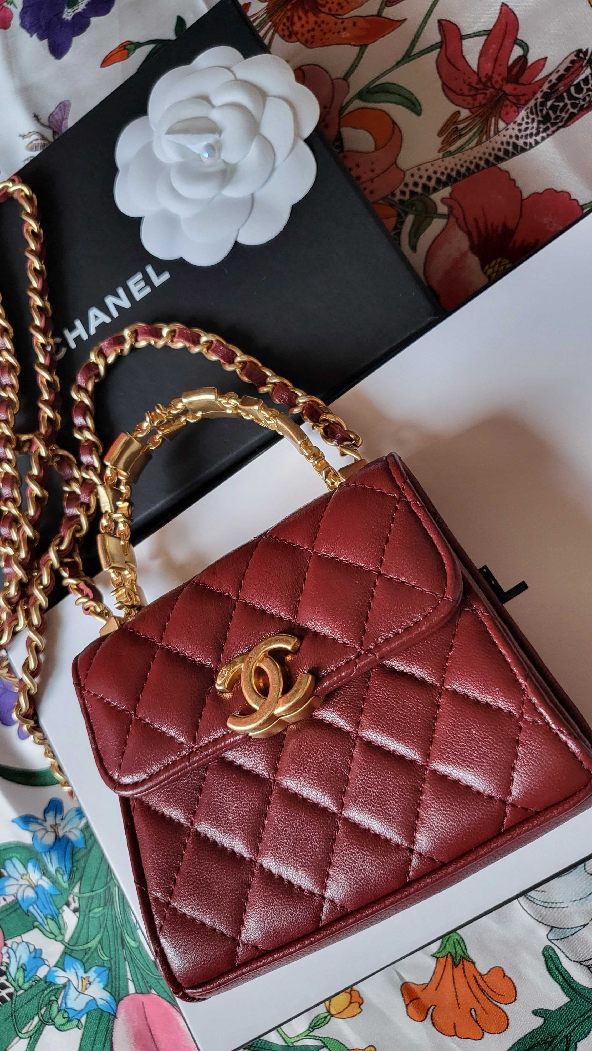 Chanel-ОРИГИНАЛИ мини чанта и колан