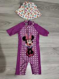 Costum de baie cu protecție solară Minnie Mouse fetițe 4-5 ani 110