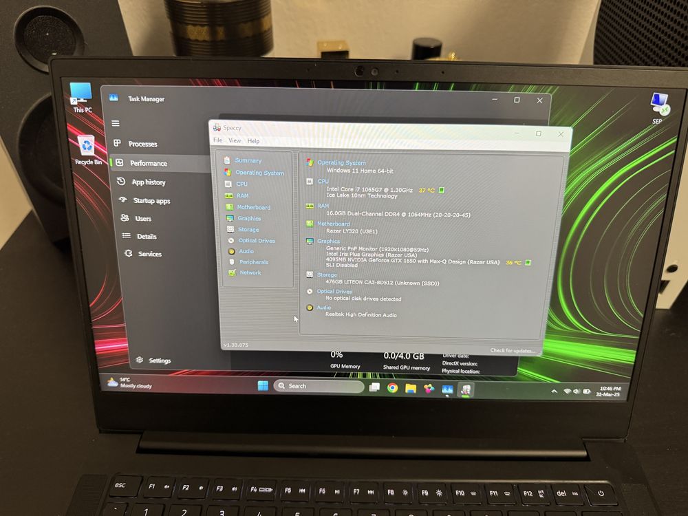 Laptop Gaming Razer Blade Stealth 2020