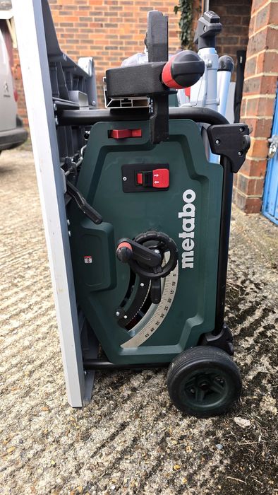 Metabo TS 36-18v Акумулаторен настолен циркуляр -Безчетков