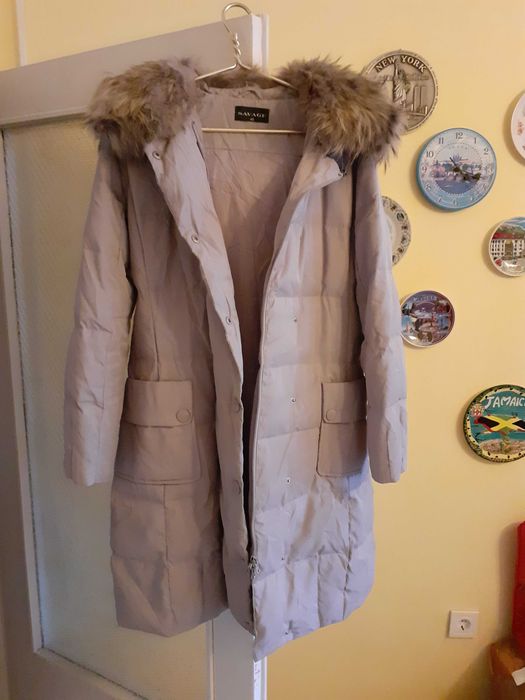 Дамско пухено палто – 40 лева