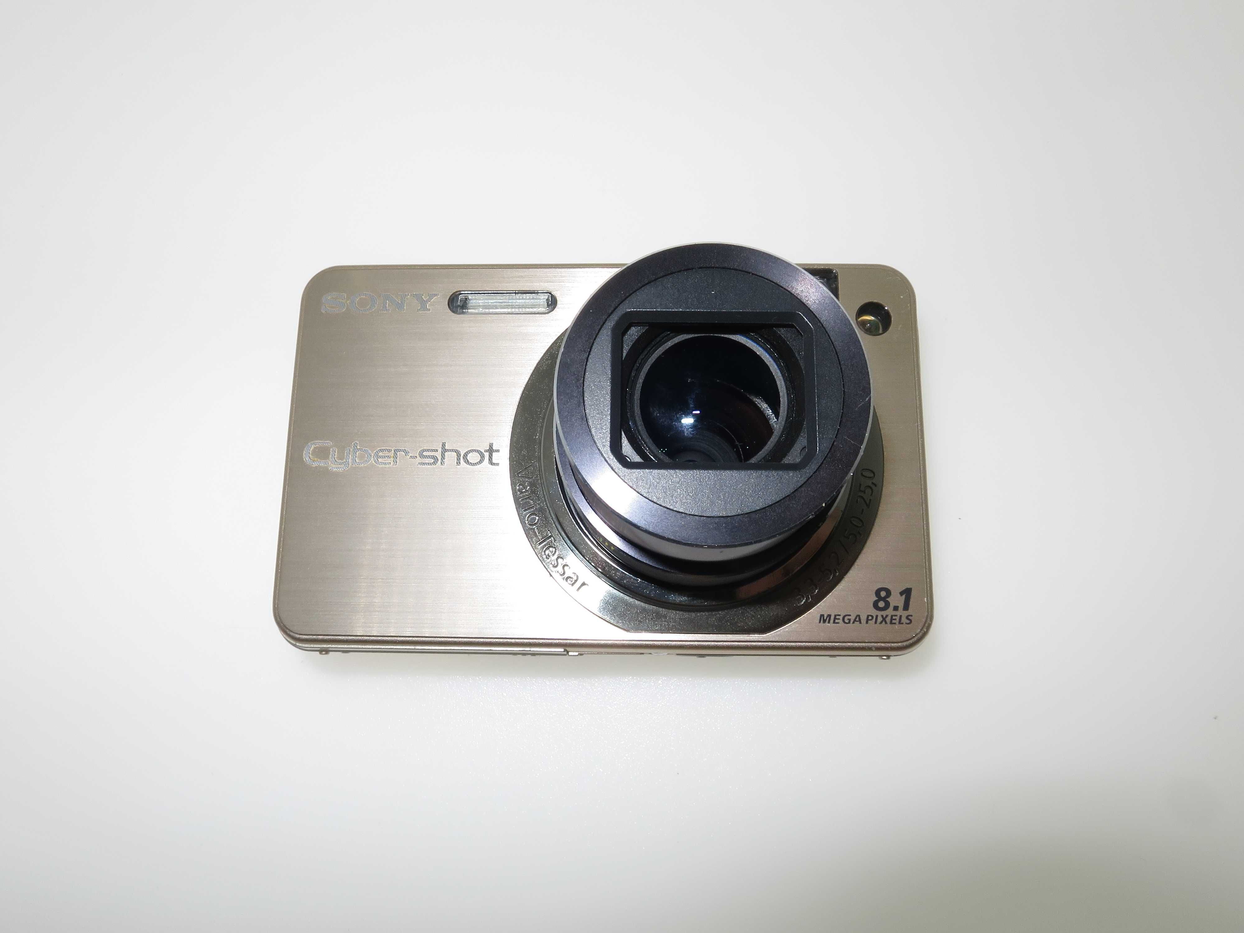 Sony Cyber-shot W150 компактен фотоапарат златен цвят, като нов