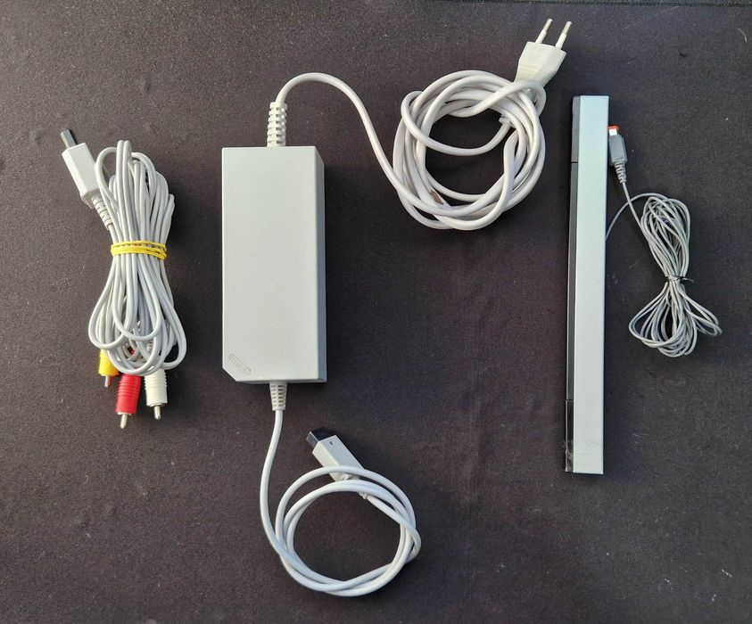 Console Nintendo Wii Alb/Negru + accesorii