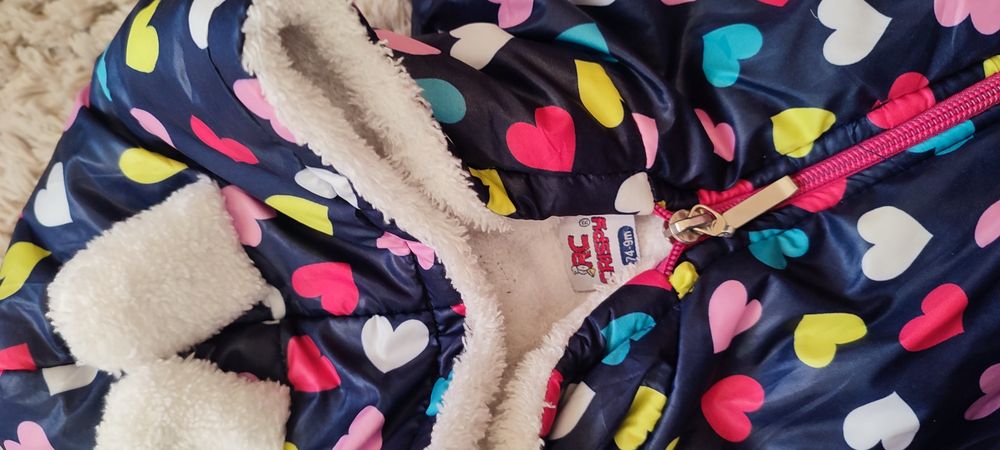 Combinezoane iarna fete marimea 74/6-9 luni