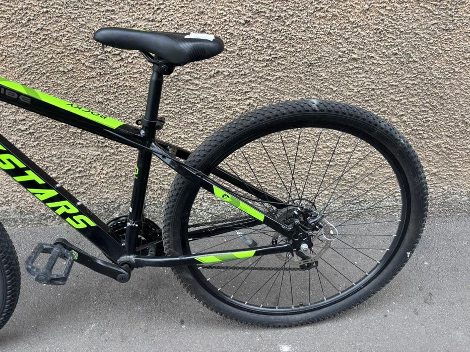 Bicicleta Fivestars Rocky 29 MDB Negru/Verde 2021 -B-