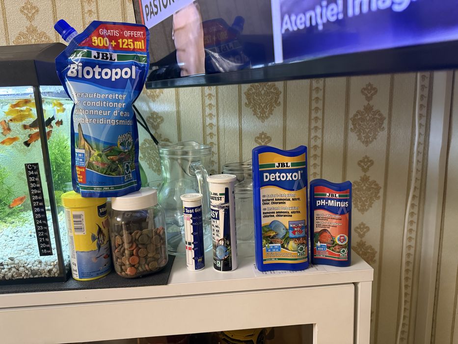 Vand acvariu si accesori multiple