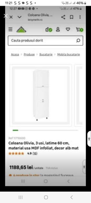 Mobila de bucatarie Olivia