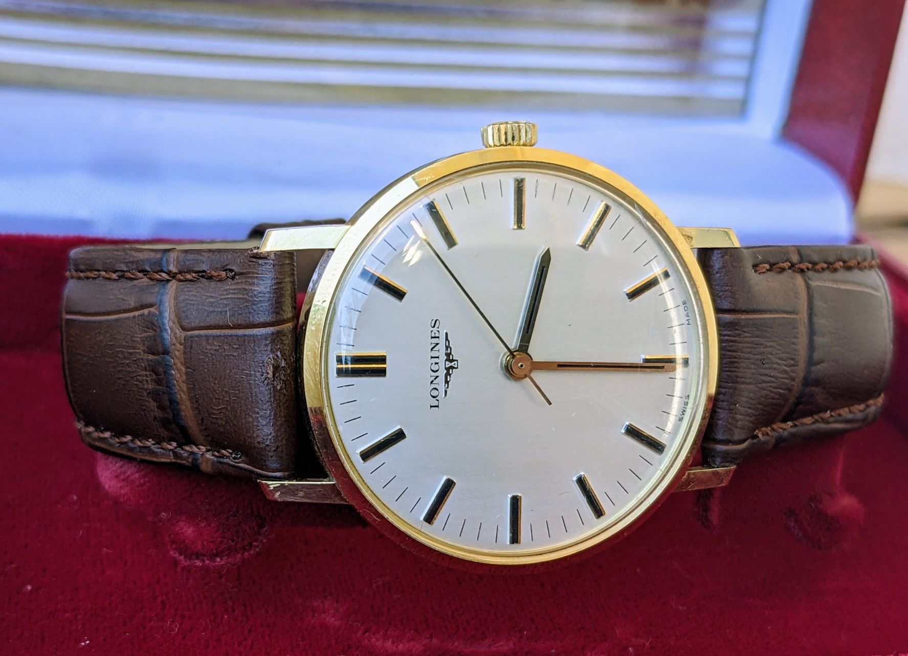 Vintage Longines 18k solid gold