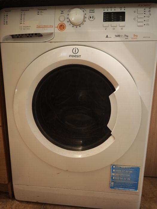 Пералня със сушилня Indesit XWDA751680