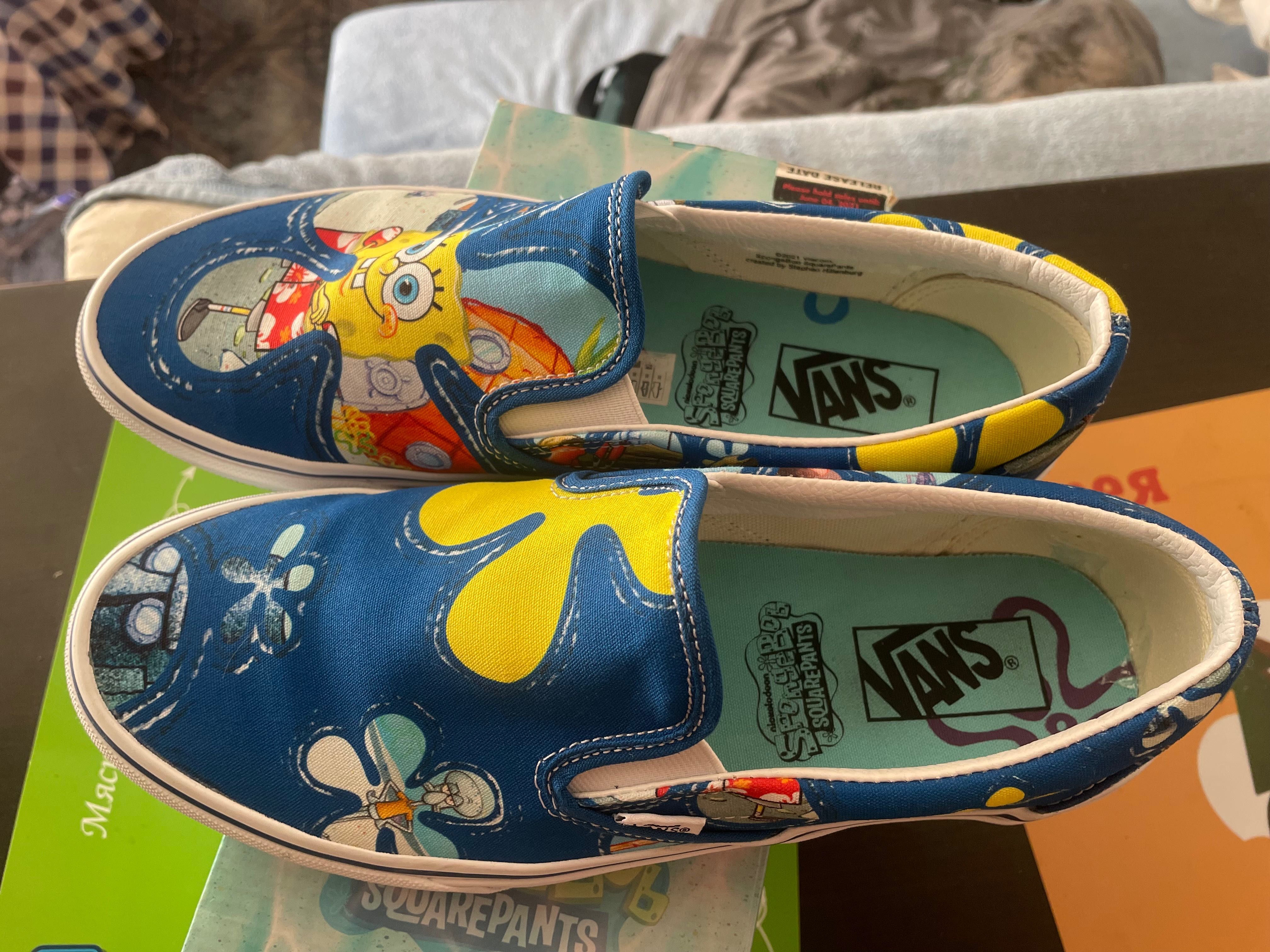 Vans x spongeBob