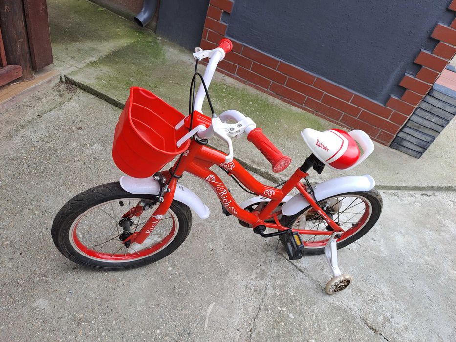 Bicicleta copii 4-6 ani Rich Baby R1608A, roti 16 inch, C-Brake