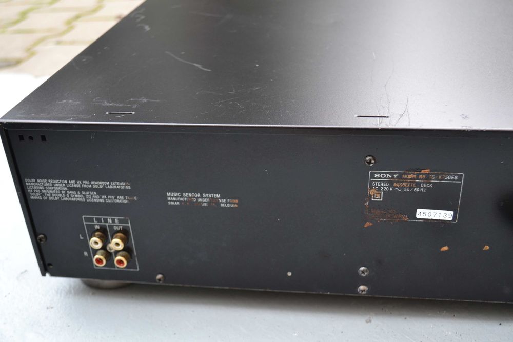 Deck Sony TC-K 750 ES