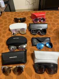 Слънчеви очила ray ban D&G Dsquared Swarovski