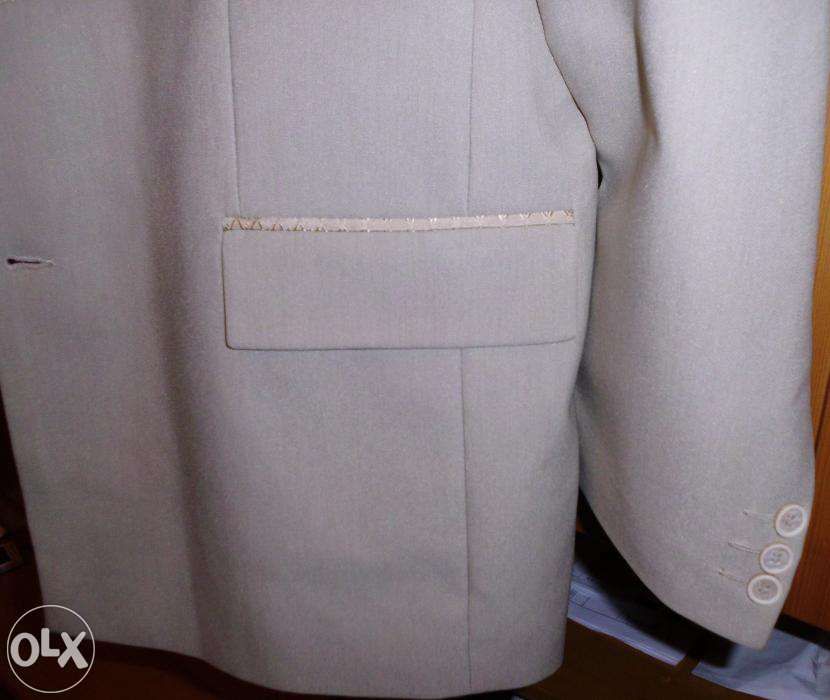 Costum Ginere 3 piese crem Auriu