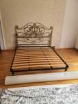 Pat din fier forjat 160x200