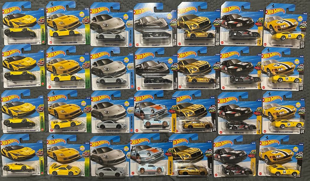 Hot Wheels–Treasure Hunt Ferrari Porsche Lamborghini Audi BMW Mercedes