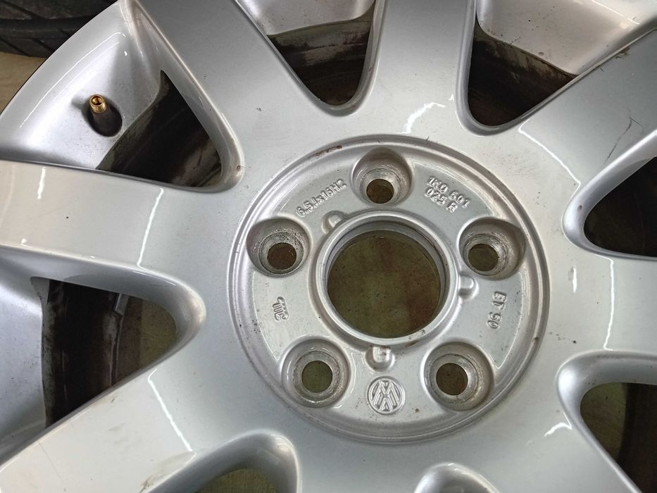 4бр.джанти алуминиеви за vw 16-ки:5х112:6,5jх16:ет50 за пасат:голф