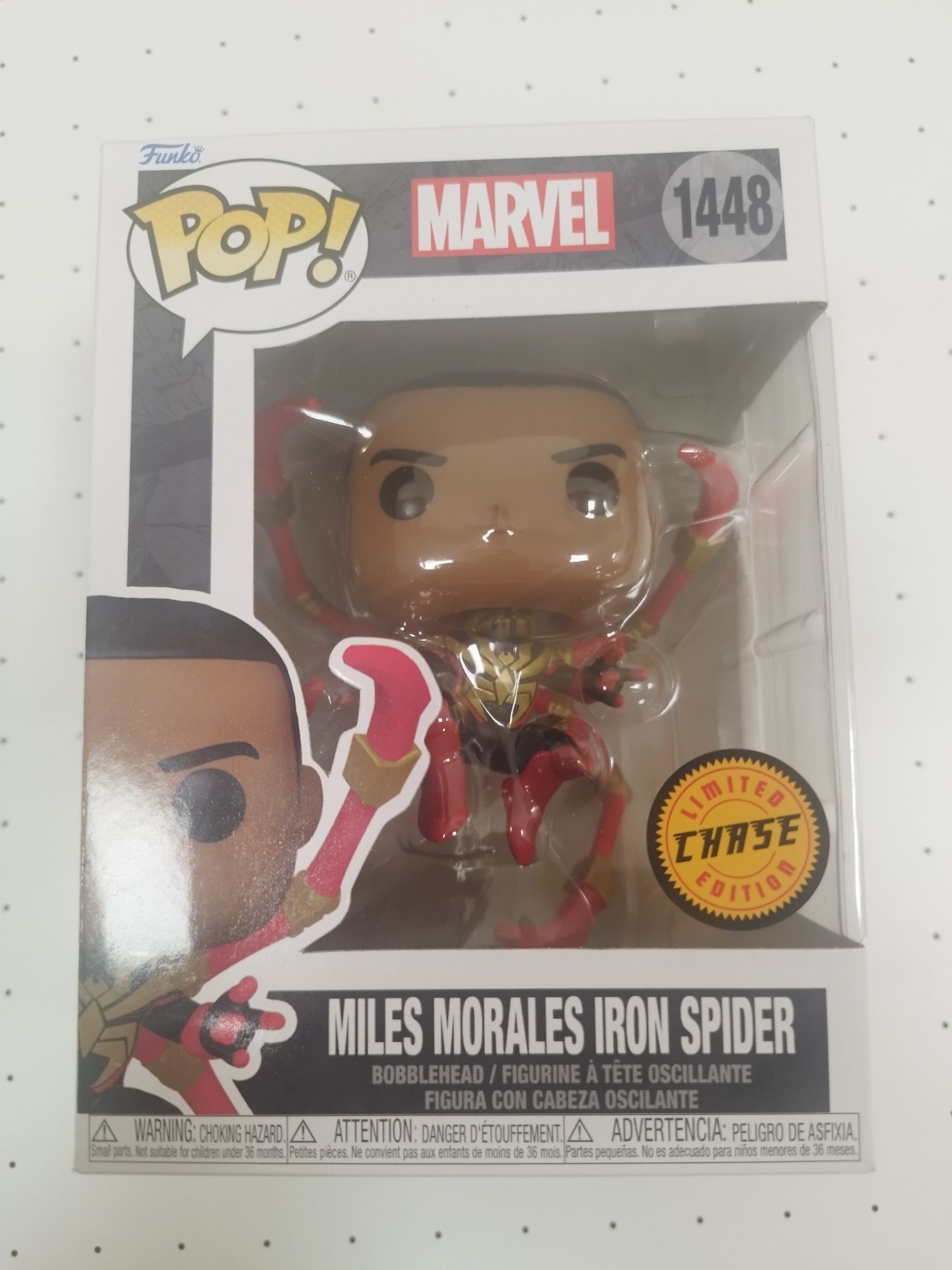 Funko POP Miles Morales Iron Spider Chase