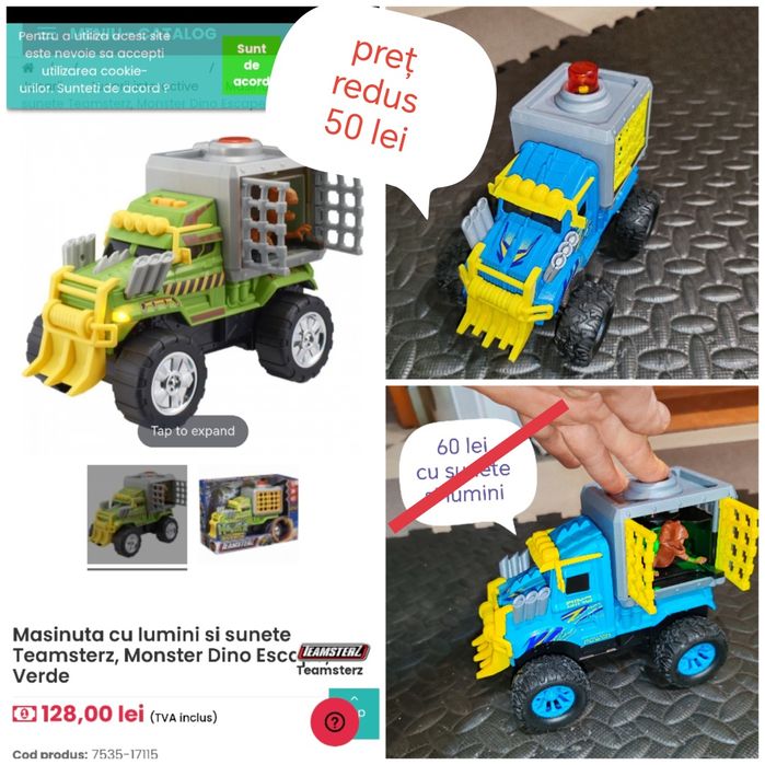 Jucării cu sunet, mașinuțe sunet, plusuri, lego, puzzle