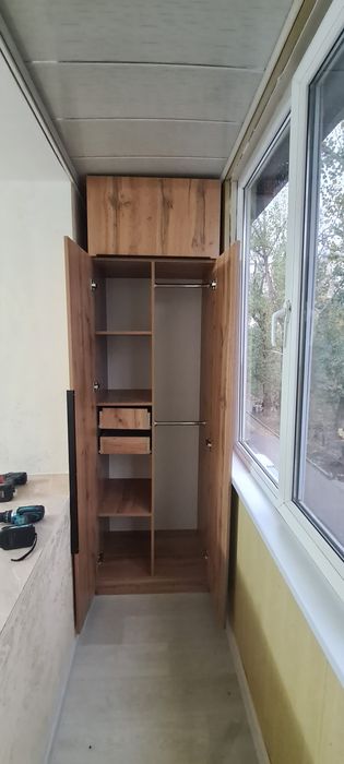 Шкаф на балкон можно на заказ
