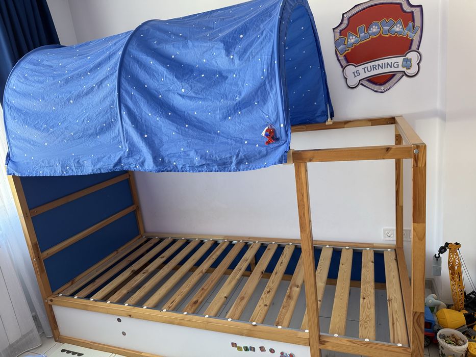 Ikea детско легло KURA 90/200