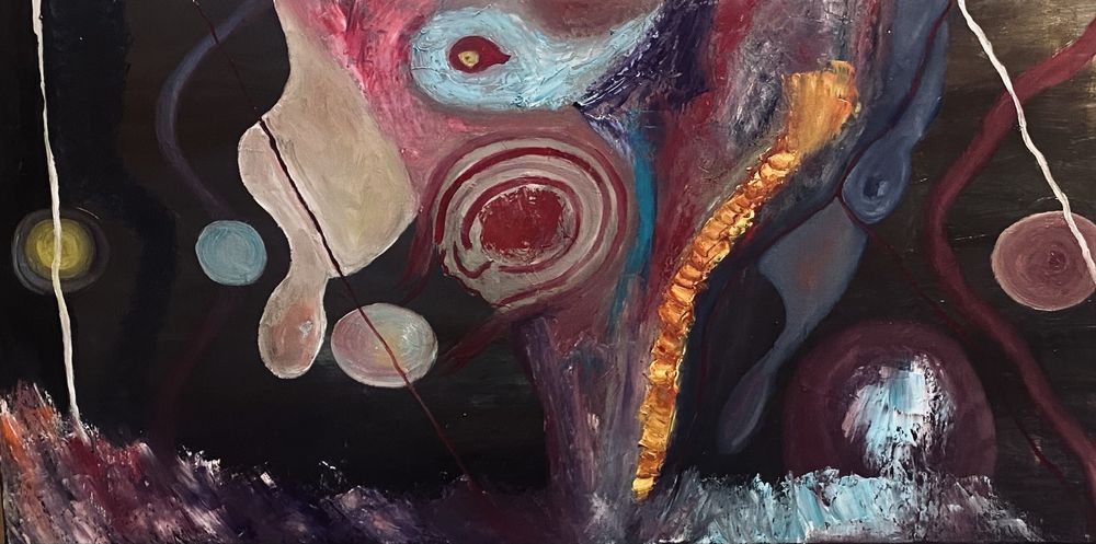 Colectie de tablouri ulei pe panza expresioniste artist contemporan