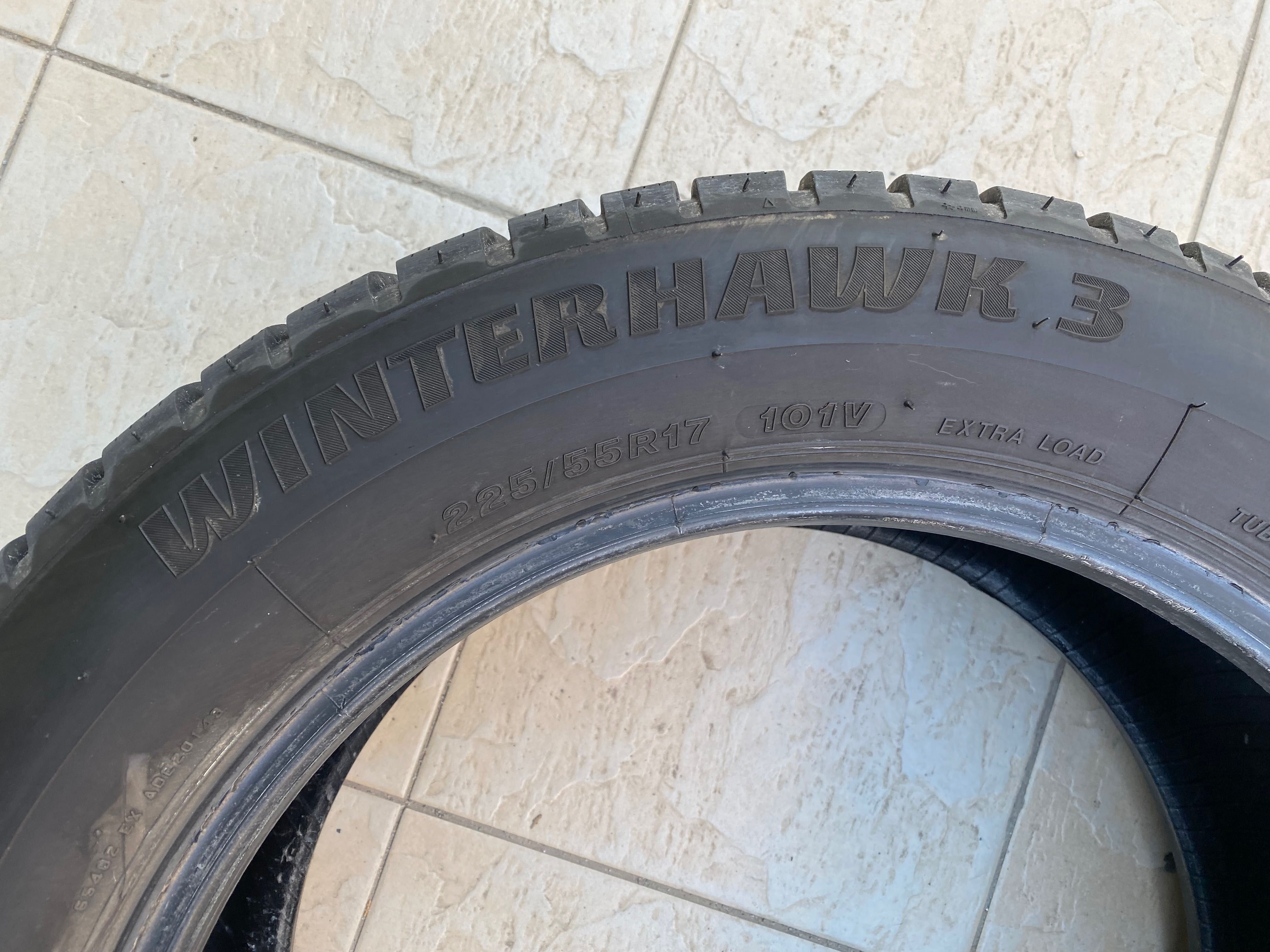 Гуми зимни гума 225/55/17” Firestone WINTERHAWK 3