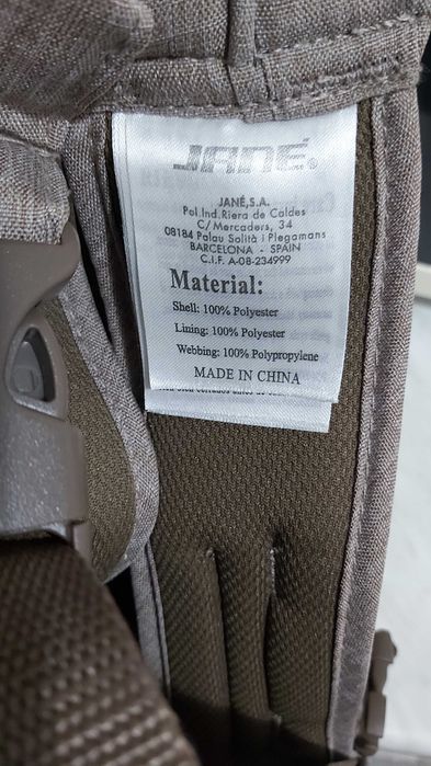 Marsupiu 3 in 1 anatomic Jane Dual Bronz rucsac ham bebelus fata spate