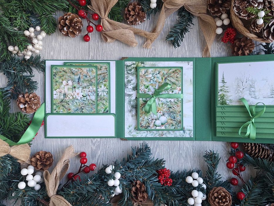 Коледен албум "Зимна приказка", ръчна изработка /53.47