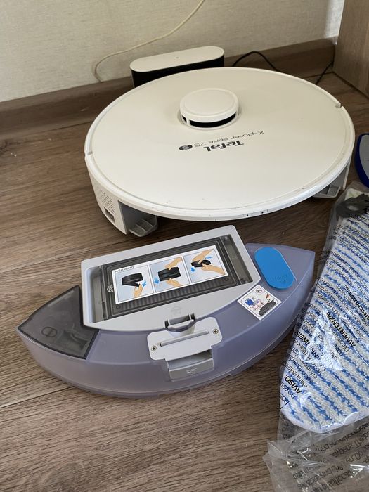 Робот-пылесос в идеальном состоянии Tefal x-plorer series 75s