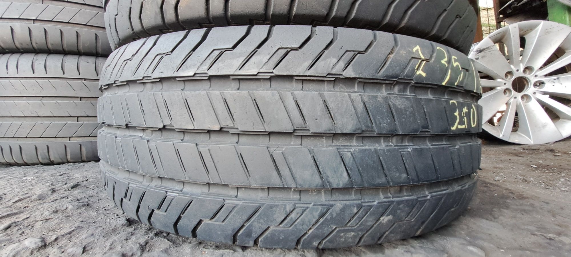 4 anvelope vara 235/65r16C Continental dot 2021/2019 Montaj Gratuit