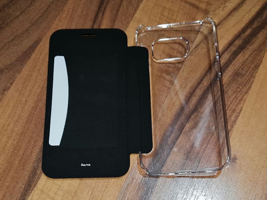 Husa flip originala Hama Clear Booklet Case Samsung Galaxy S7 G930