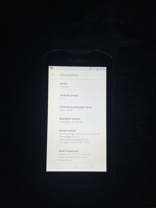 Telefon Zebra TC57