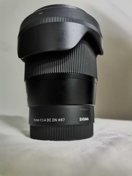 Sigma 16mm f 1,4 DN Sony e