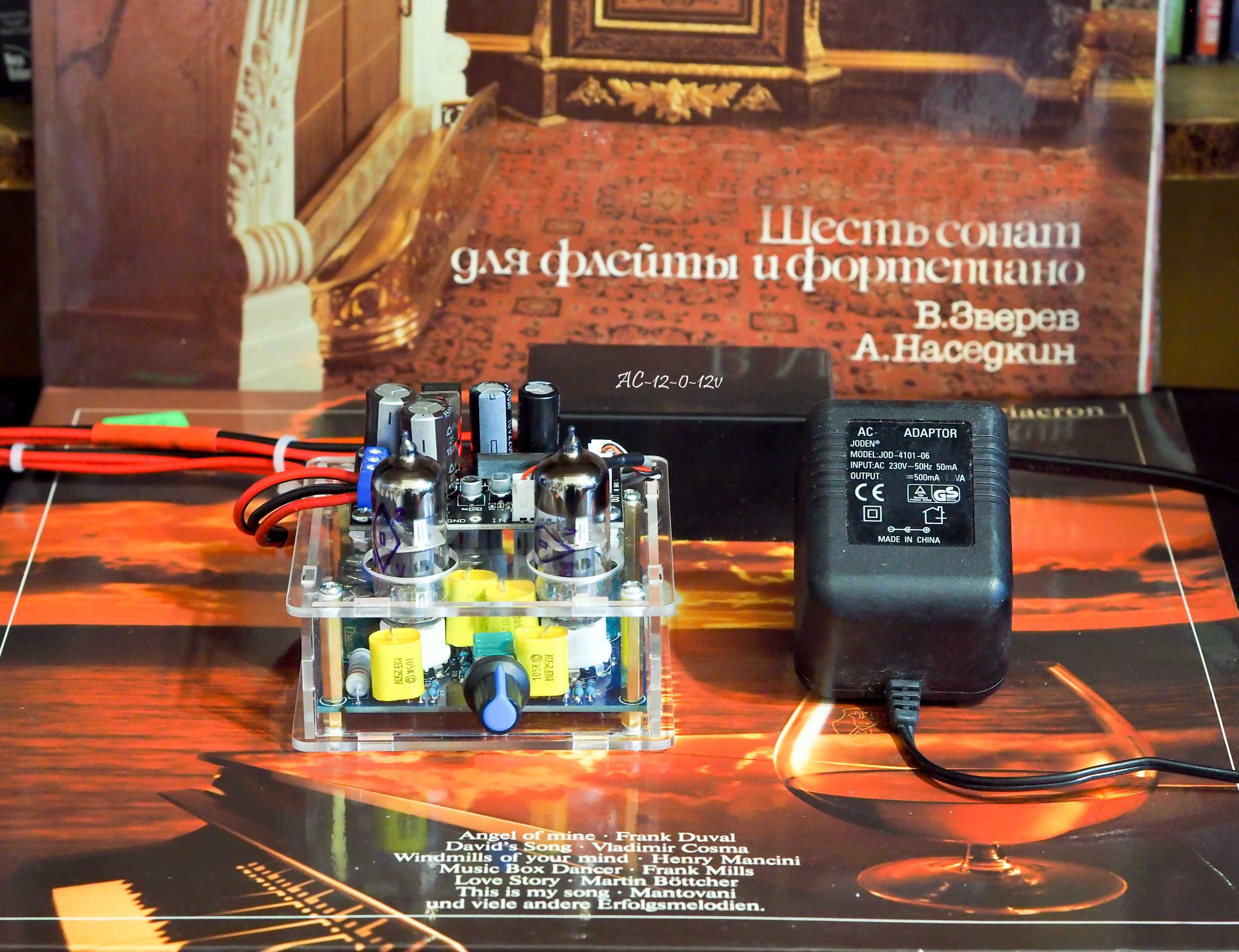 Лампова RIAA preamp -корекция /РИЯ / Лампов предусилвател за грамофон