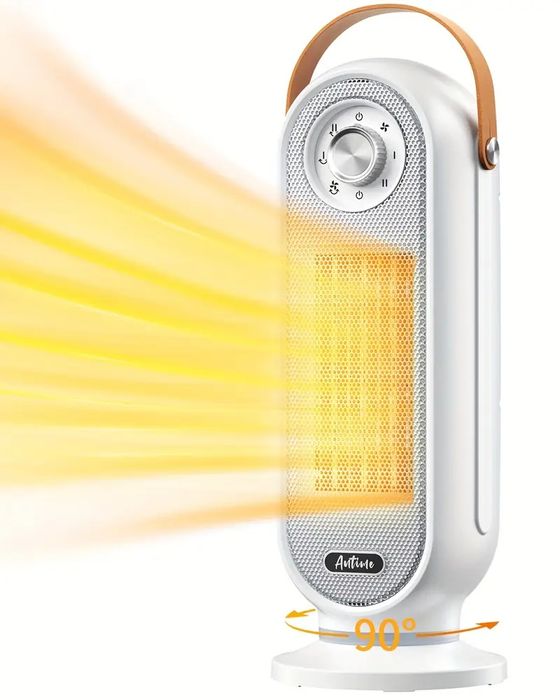 Ел.Печка с Модерен дизайн 1500w, 2степени,защита от обръщане и падане