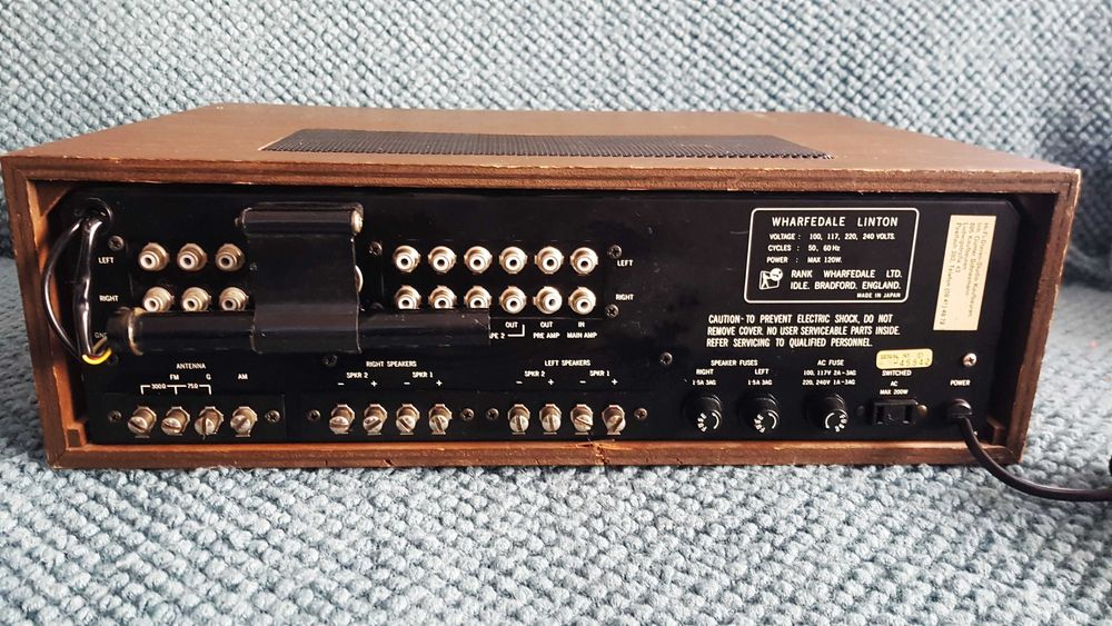amplituner receiver vintage WHARFEDALE LINTON