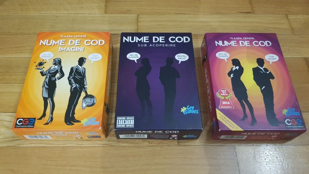 Joc Nume de Cod, 3 variante, ca NOI