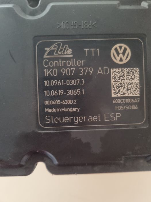 pompă ABS VW golf5 golf6  cod pompă AD ..BD